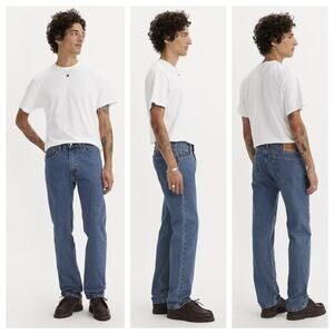 Levi's Men's 505 Regular Fit Jeans Medium Wash Size 32x32